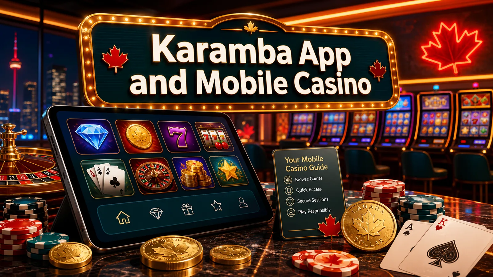 Karamba App and Mobile Casino content banner