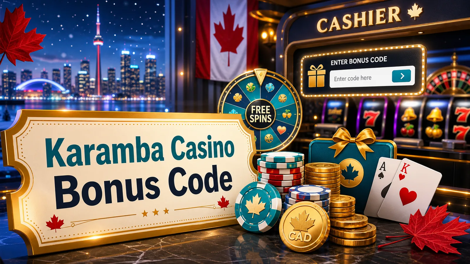 Karamba Casino Bonus Code content banner