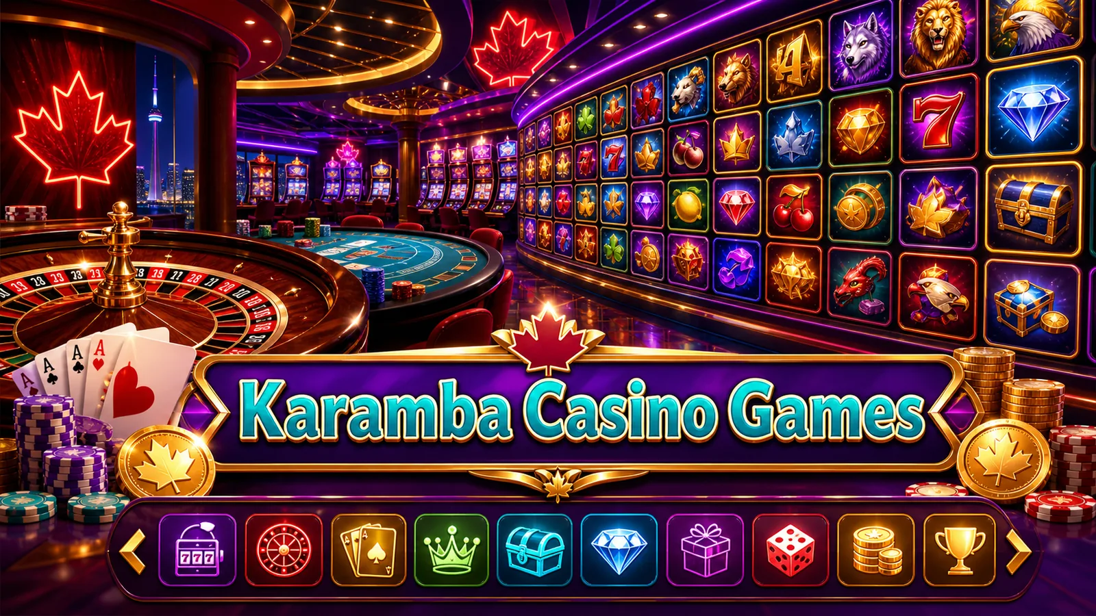 Karamba Casino Games content banner